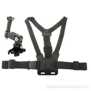 Chest Mount Harne with 3-way Adjustable Base